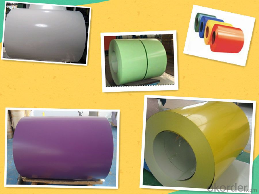 Film-coated PPGI/Anti-corrosive Corrugated Roofing Sheet/Color Coated Steel Coil