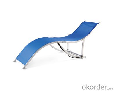 Textilene Sun Lounger with Light Weight Folding Beach Bed 