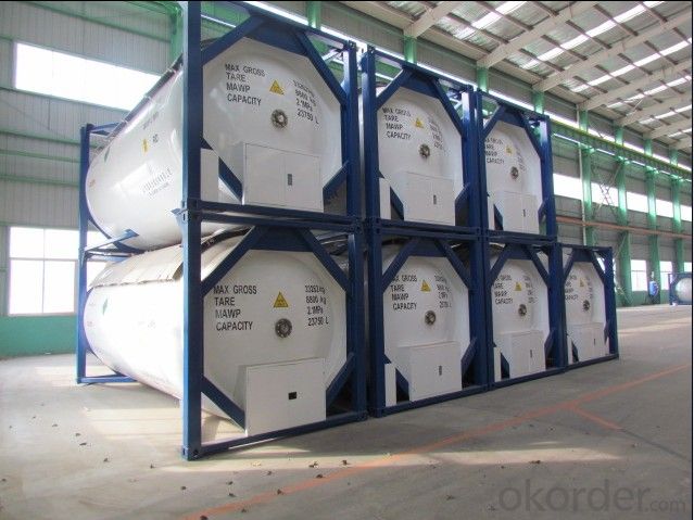 20FT Steel Shipping Tank Container for Storing Oil and Gas