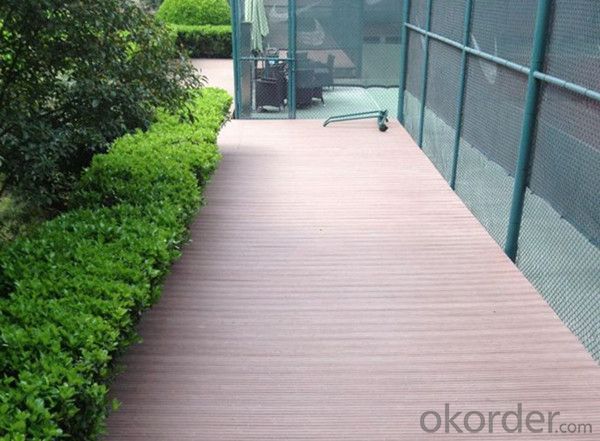 WPC decking recycled material waterproof