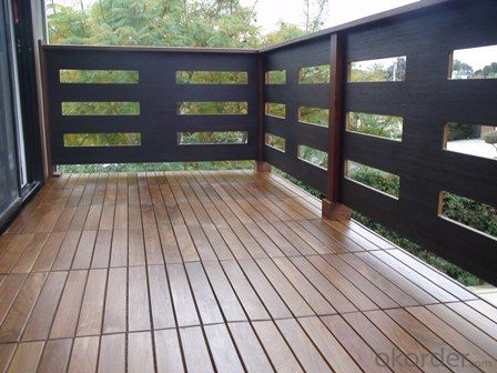 Outdoor WPC Decking / bridge decking/river bank decking floor