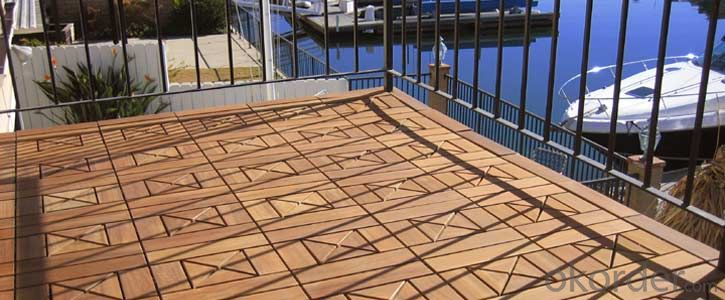 WPC decking/factory price for wpc deck - new design, interlock, fire-resistance
