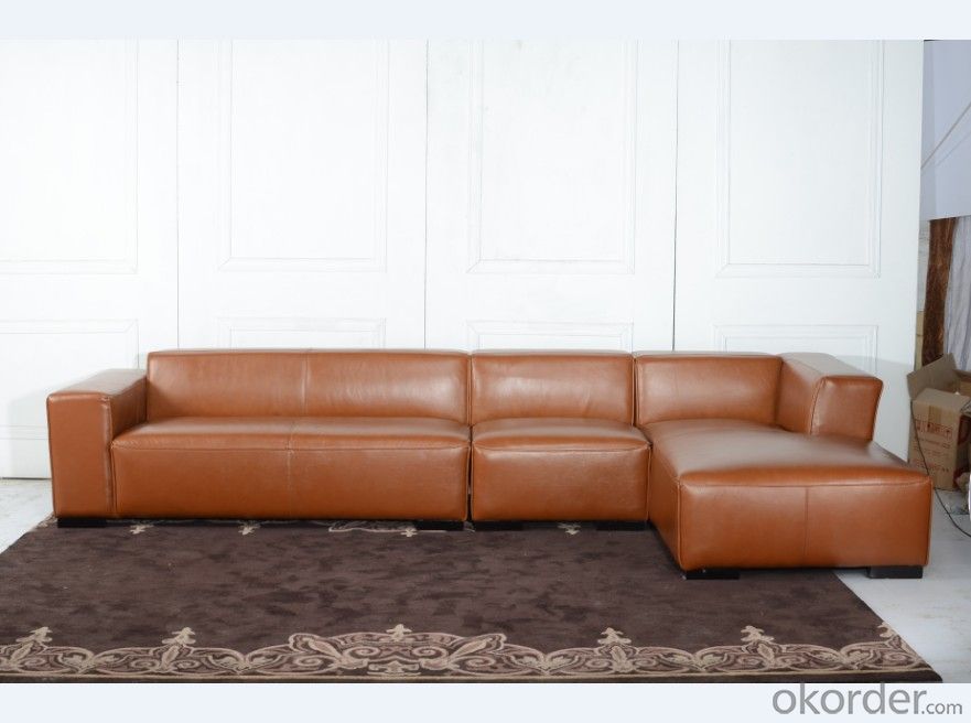 Hot Selling Leather Sofa in Your Living Room