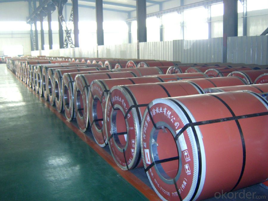 Widely Used Color Coated Steel Coil/Al-Zn Steel Coil/PPGI