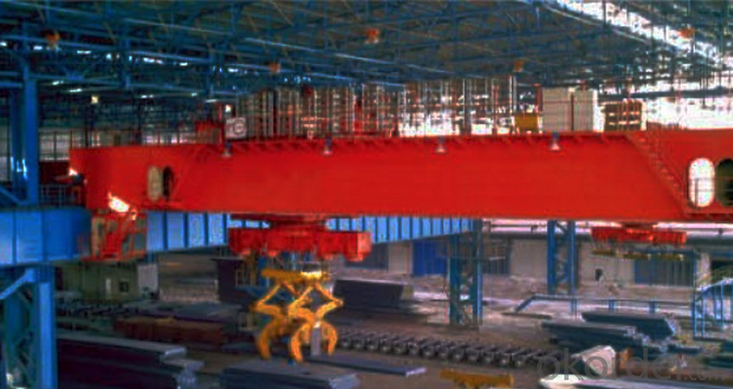 20/5-32/5t Electromagnetic Overhead Crane with Auxiliary Hook