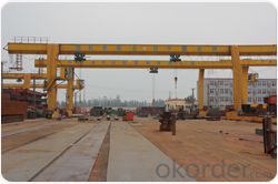 single girder gantry crane with strong structure 