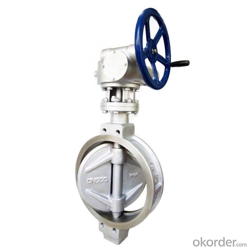 Butterfly Valve Stainless Steel Threaded Directional with Good Quality  Made in China
