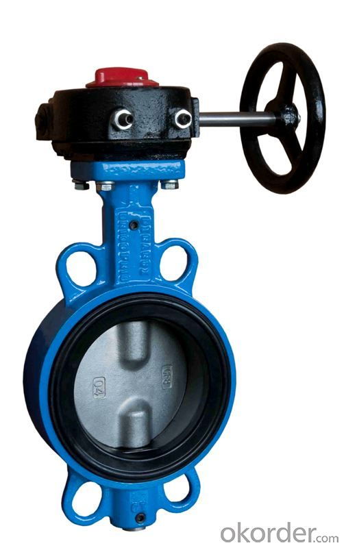 Butterfly Valve  Plastic Handle Made in China on Hot Sale