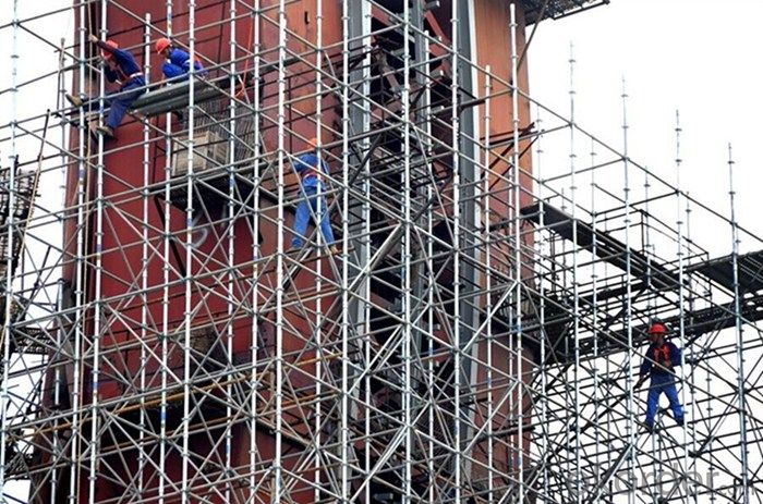 Ring Lock Scaffolding System for High-rise Construction in Formwork