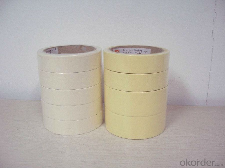 Masking Tape Made of Crepe Paper Material in China