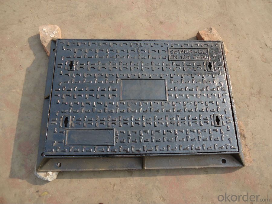 Manhole Cover Ductile Cast Iron C250 Square