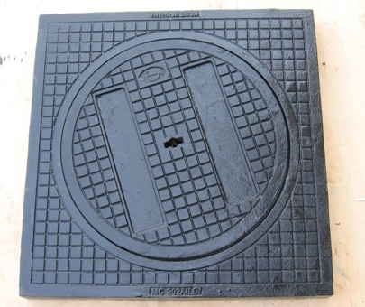 Manhole Cover Heavy Duty Square Set  D400