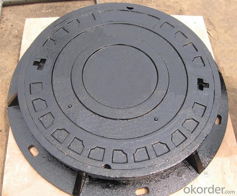 Manhole Cover Cast Iron D400 600mm for Sewerage