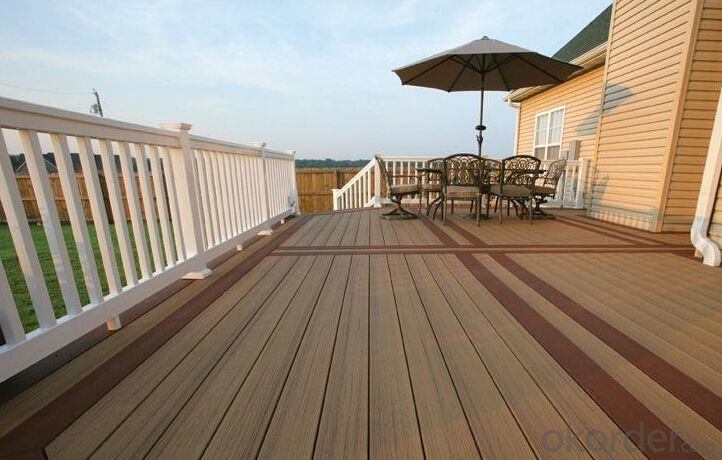 Composite Timber Decking from factory and made in CHINA
