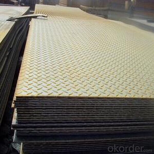 Hot Rolled Checkered Steel Plate of High Quality