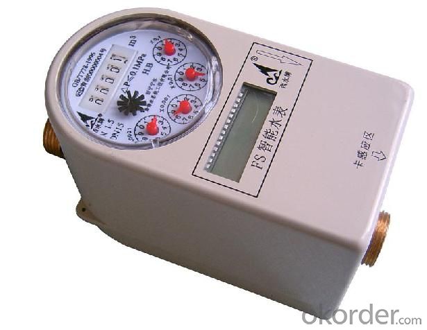 Water Meter IP68 Dry Dial RF Card Prepaid on Sale with Good Quality
