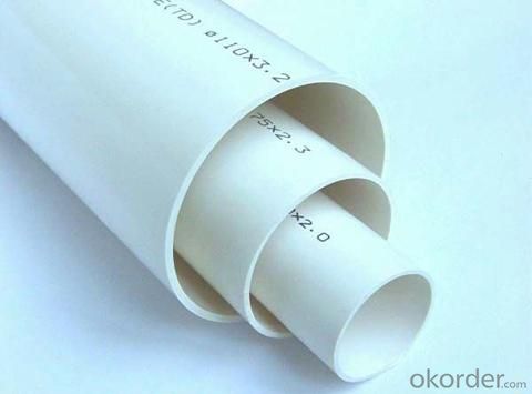 PVC Pressure Pipe Sizes 20 to 200mm on Sale
