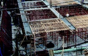Frame Scaffolding System Painted Type for Construction