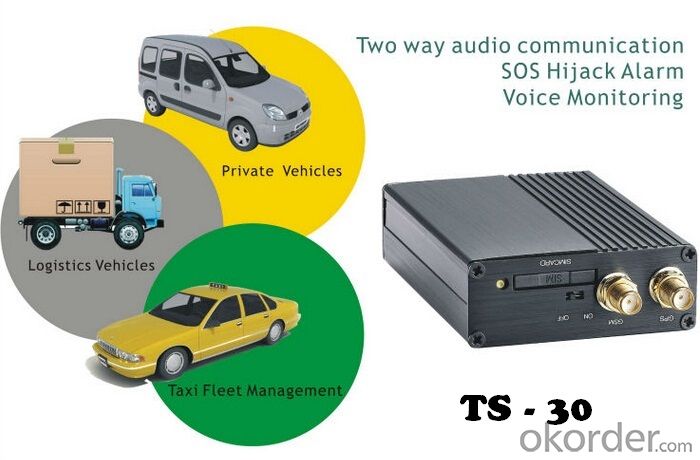 Most Stable Truck GPS Tracker TS-30 for Car/Truck/Vehicle/Lorry/Delivery/Bus/Taxi/Fleet