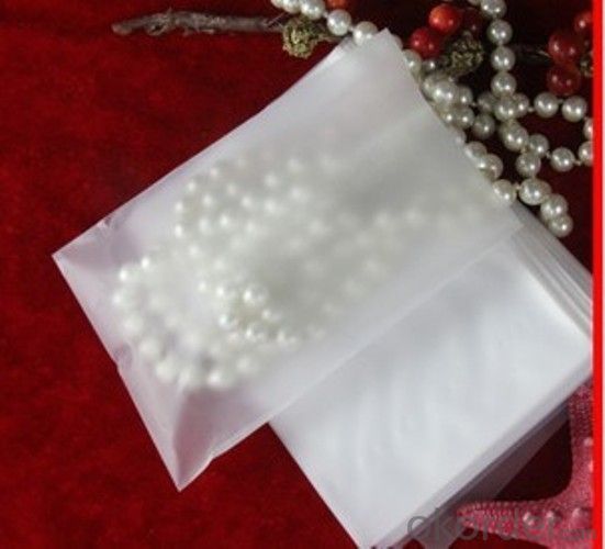 Bottom Sealed Flat PE Bags Used For Packaging