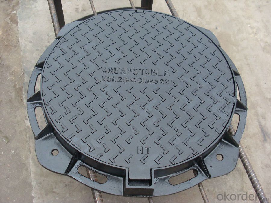 Manhole Cover Ductile Iron B25 Made in China