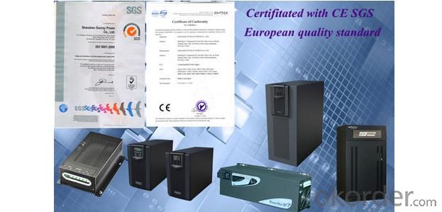 Online UPS, CE certificate 19 inch rack-mount