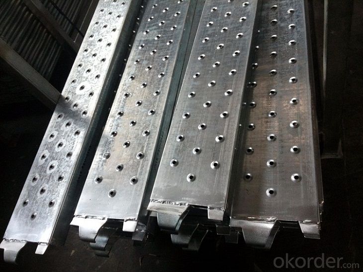 Galvanized Ringlock Steel Plank