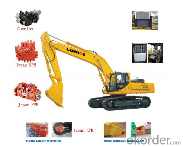 Hydraulic Crawler Excavators 13 Ton (Lishide SC130.8)