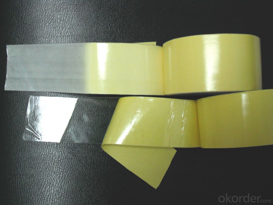 Double Sided OPP Tape with Dark Yellow Release Paper