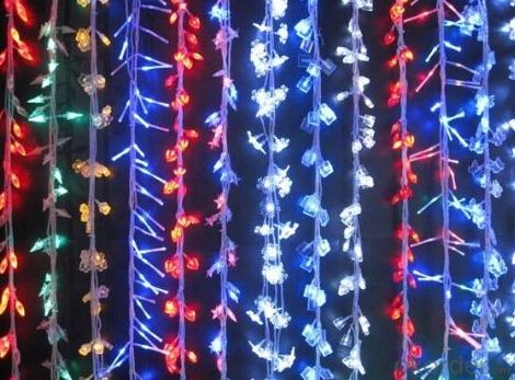 Multi Color LED String Light  Merry Christmas