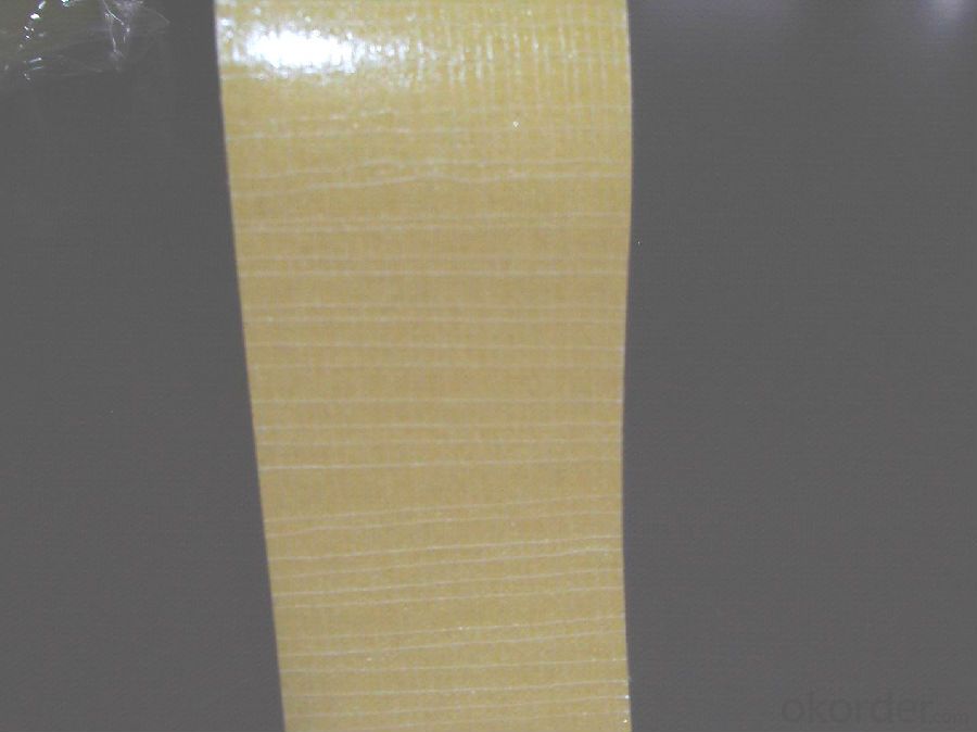 Double Sided OPP Tape with Dark Yellow Release Paper