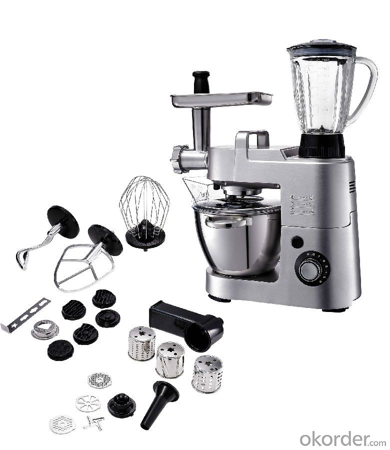 Electric Heavy Stand Mixer Full Aluminum Body Full Function