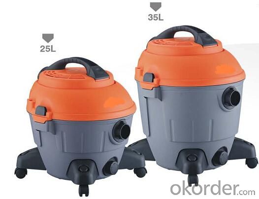 Wet and Dry Vacuum Cleaner with Plastic Barrel CNWD79-25L/35L