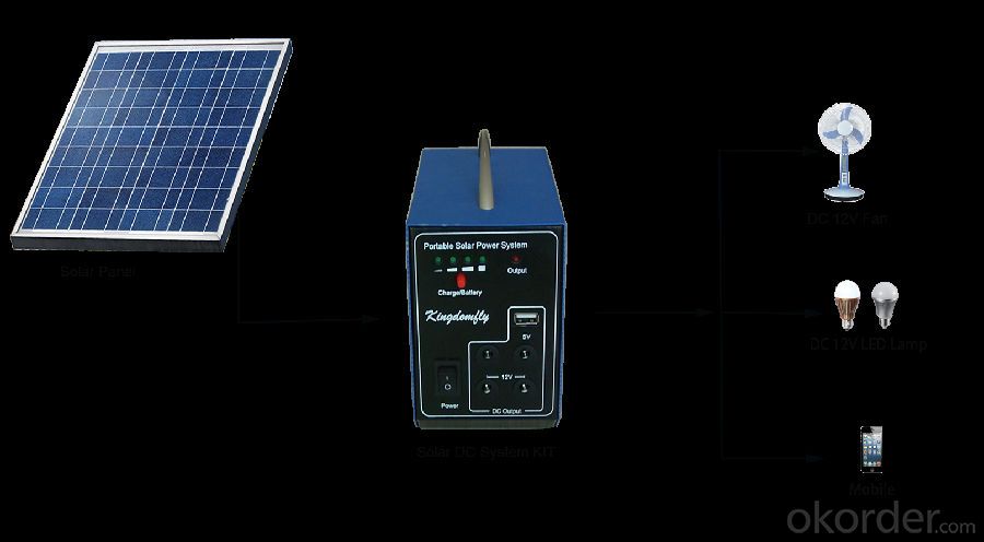 Portable Solar Lighting System Hot Selling SPS_5W