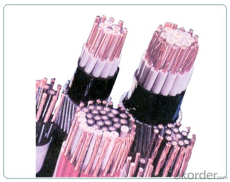 No (low) halogen flame retardant cable suitable for systems with fire safety requirements laid