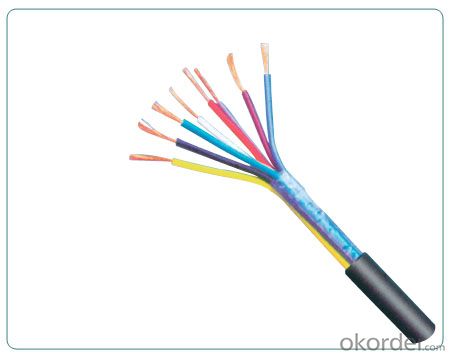 RVV-Type 300/500V Copper Conductor PVC Insulated Sheathed Flexible Cable
