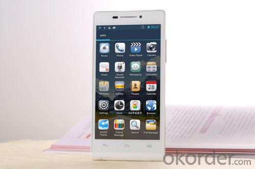 4.5 inch 854*480 MTK6572 Dual Core 3G Version Mobile Phone