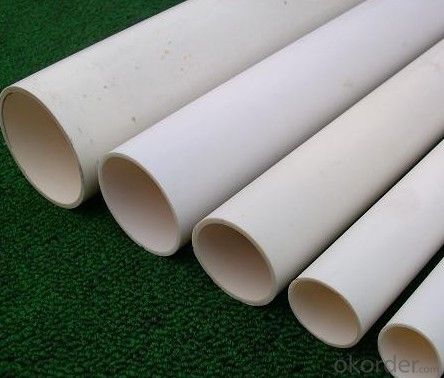PVC Pipe  colors Wall thickness:1.6mm-26.7mm Specification: 16-630mm Length: 5.8/11.8M Standard: GB