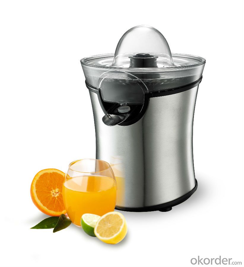 Full Stainless Steel Citrus Juicer 85W, Red coating on SS