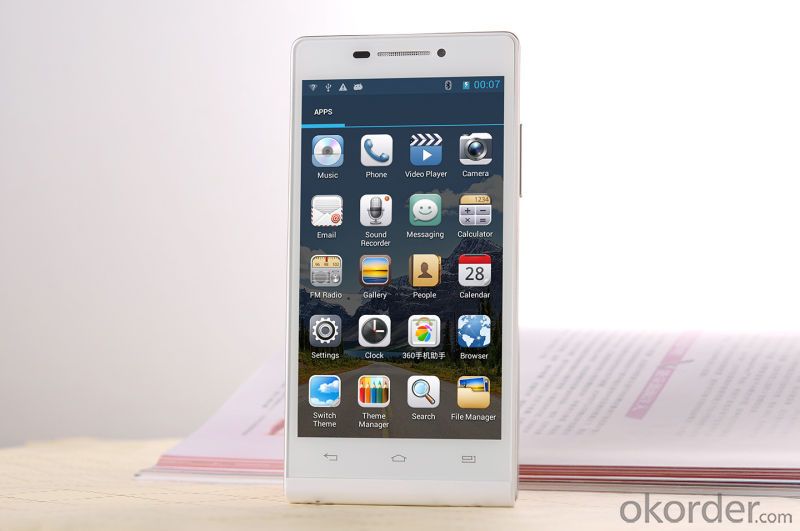 5inch Mtk6582 Android 4.4 GSM/WCDMA Smart Phone