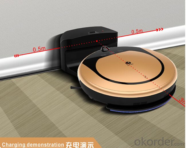 Robot  Smart Vacuum Cleaner Automatic Recharge UV Mopping Function