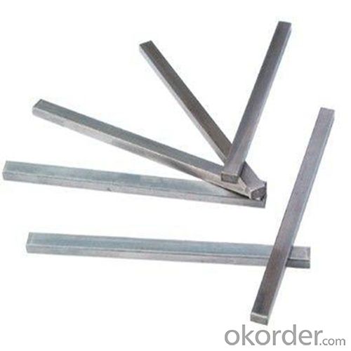 Steel Bars in Square Section with American Standard ASTM A36