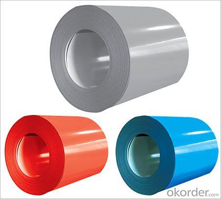 Pre-painted Galvanized/Aluzinc Steel Sheet Coil with Prime Quality and Lowest Price color is red