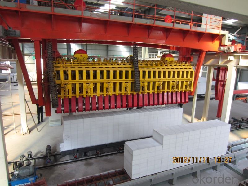 Autoclaved Aerated Concrete Plant with automatic system