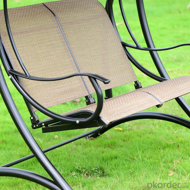 Patio Swing Chair with Waterproof Fabric CMAX-SC001LJY