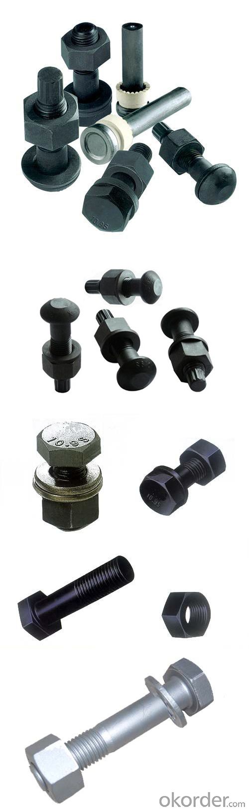 High Strength Heavy Hex Bolt T. C Bolt (Tension Control Bolt) for Steel Structure