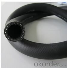 Rubber Braided Hose One Layer Steel Wire high pressure 1/8