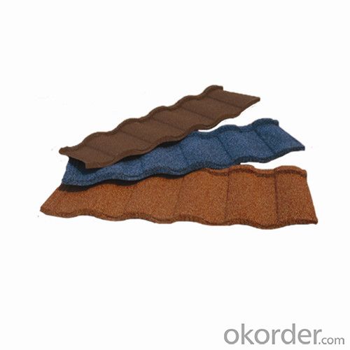Colorful Stone Chips Coated Metal Roofing Tile-Classcial Tile