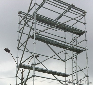 Galvanized Steel Scaffolding Ringlock Tower with top quality CNBM