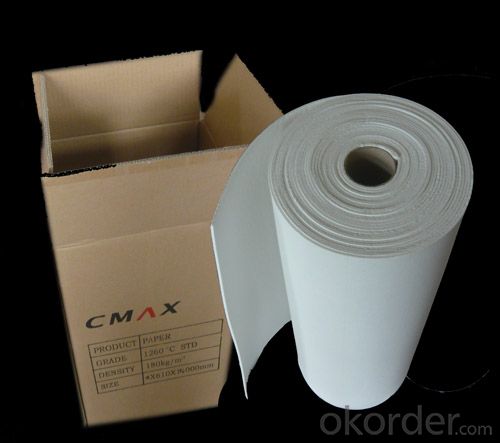 Ceramic Fiber Insulation Paper  STD 1260℃  Furnace Heat Insulation